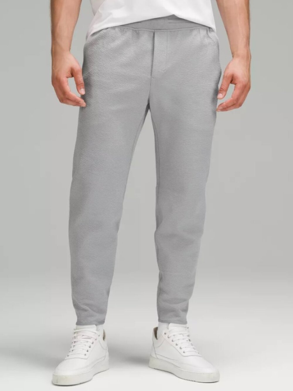 Lululemon Textured Spacer Classic-Tapered Pant Jogger Size M Grey $138